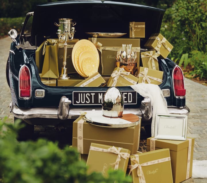Christofle : House of Tableware since 1830.